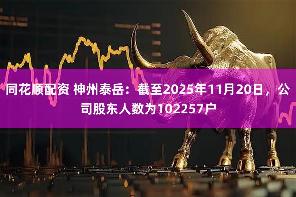 同花顺配资 神州泰岳：截至2025年11月20日，公司股东人数为102257户