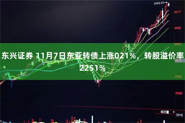 东兴证券 11月7日东亚转债上涨021%，转股溢价率2251%